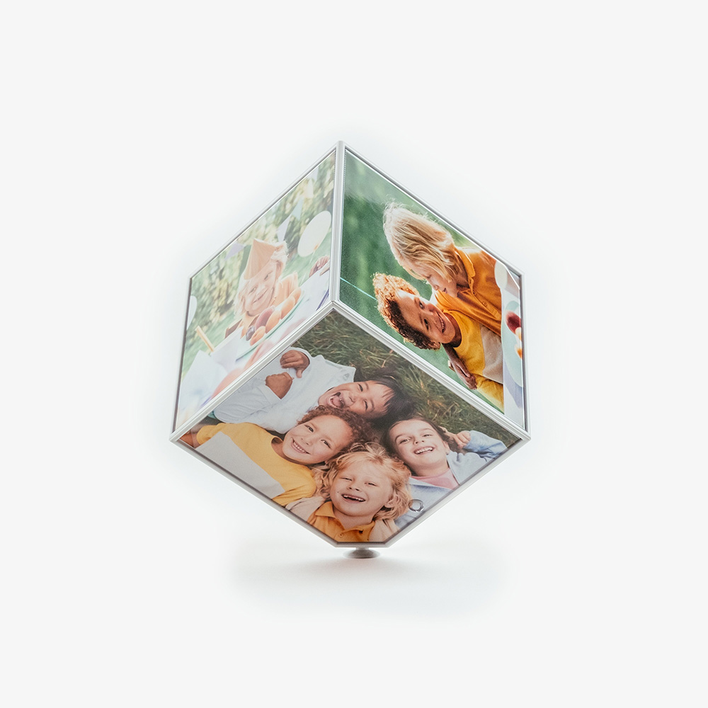 Cubo Giratório com Fotos 1
